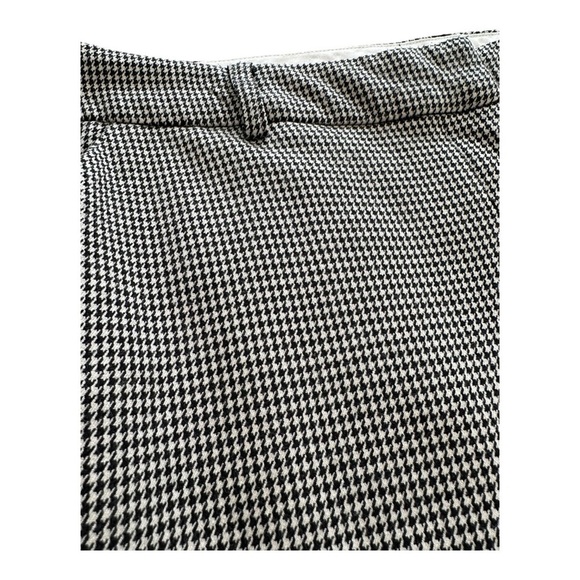 Sung Alfred Sung Straight Leg Dress Pants Trousers Houndstooth Black Women’s 16 - Picture 5 of 13